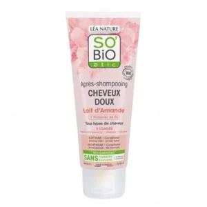 SO BIO APRÈS SHAMPOOING CHEVEUX DOUX LAIT D’AMANDE BIO