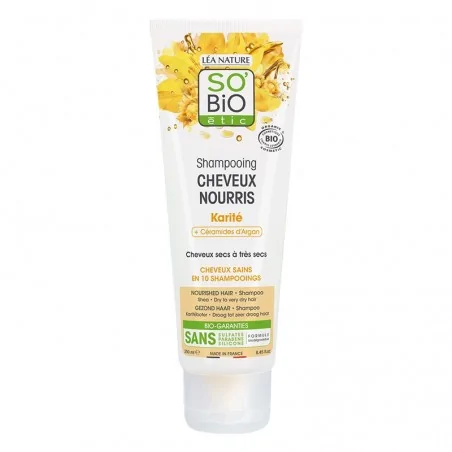 SO BIO SHAMPOING CHEVEUX NOURRIS AU KARITÉ 250ML