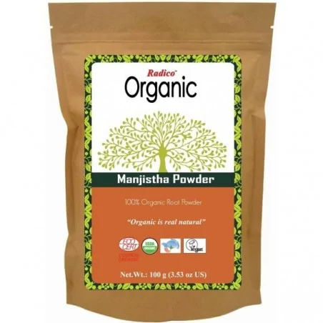 RADICO ORGANIC HAIR COLOR MAJISTHA POWDER