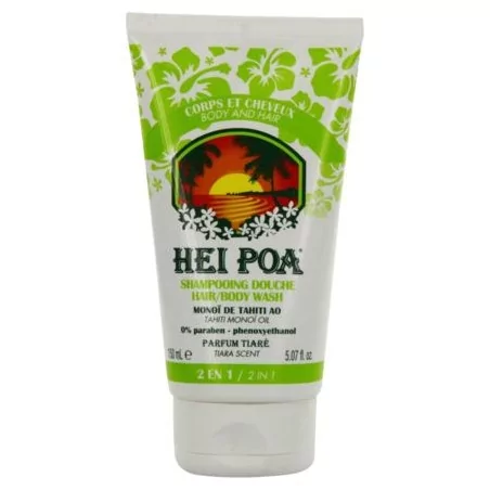 HEI POA SHAMPOING DOUCHE CORPS ET CHEVEUX TIARÉ 150ML