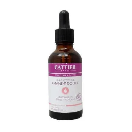 CATTIER HUILE D'AMANDE DOUCE BIO 50 ML