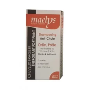 MAELYS SHAMPOOING ANTI-CHUTE CHEVEUX FRAGILES ÉNERGISANT FORTIFIANT 200ML