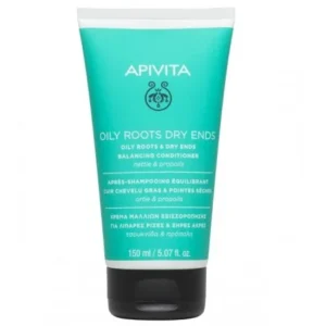 APIVITA APRÈS-SHAMPOING POUR RACINES GRASSES ET POINTES SÈCHES150ML