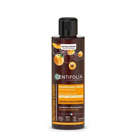 CENTIFOLIA SHAMPOING CRÈME NUTRITION CHEVEUX SECS ET ABIMES 200ML