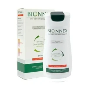 BIONNEX SHAMPOING ANTI-CHEVEUX GRIS 250ML - POUR CHEVEUX NORMAUX, HOMME ET FEMME