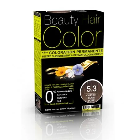 BEAUTY HAIR COLOR CHÂTAIN CLAIR DORÉ 5.3 - 160ML