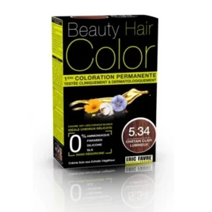 BEAUTY HAIR COLOR CHÂTAIN CLAIR LUMINEUX 5.34- 160ML