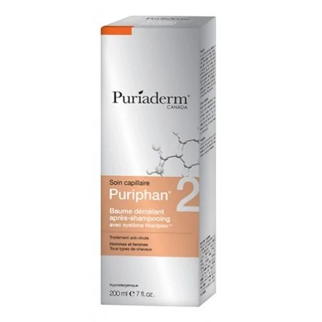 PURIADERM BAUME DÉMÊLANT, APRÈS-SHAMPOOING, HOMMES – FEMMES