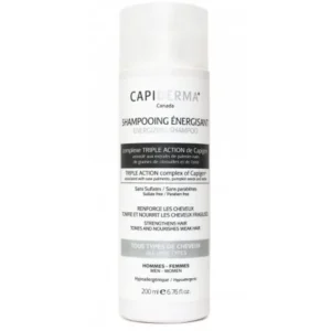 CAPIDERMA SHAMPOOING ANTI-CHUTE - ENERGISANT TOUS TYPES DE CHEVEUX 200 ML