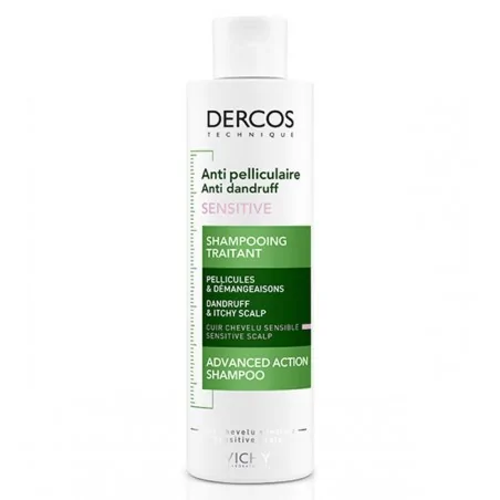 VICHY DERCOS SHAMPOOING ANTI-PELLICULAIRE SENSITIVE 200ML