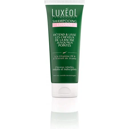 LUXEOL SHAMPOOING LISSANT CHEVEUX REBELLES & ONDULES 200ML