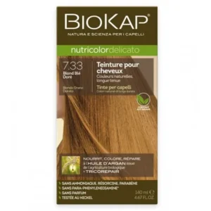 BIOKAP NUTRICOLOR DELICATO 7.33 BLOND BLÉ DORÉ
