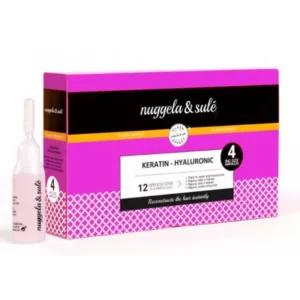 NUGGELA & SULÉ – KERATIN-HYALURONIC AMPOULES 4 X 10 ML