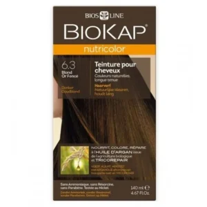 BIOKAP NUTRICOLOR 6.3 BLOND OR FONCÉ
