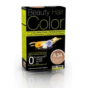 BEAUTY HAIR COLOR BLOND CLAIR LUMINEUX 8.34 - 160ML