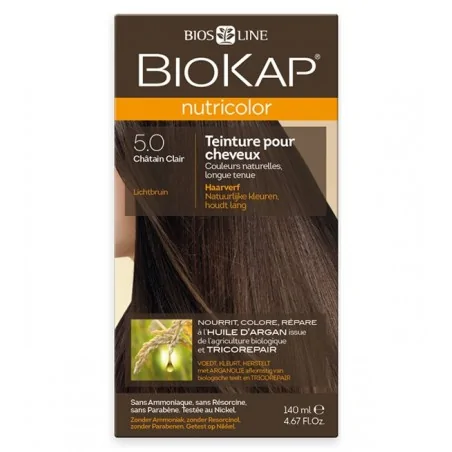 BIOKAP NUTRICOLOR 5.0 CHÂTAIN CLAIR