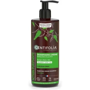 CENTIFOLIA SHAMPOING CREME PURIFIANT CHEVEUX GRAS 500ML