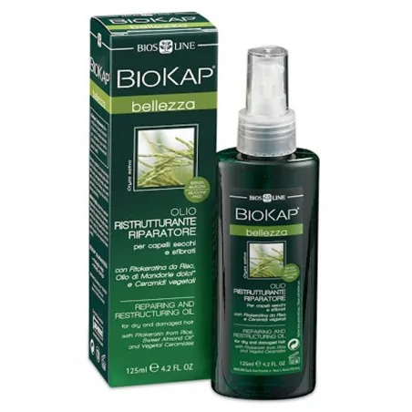 BIOKAP HUILE NOURRISSANTE ET RÉPARATRICE CHEVEUX SECS – 125 ML