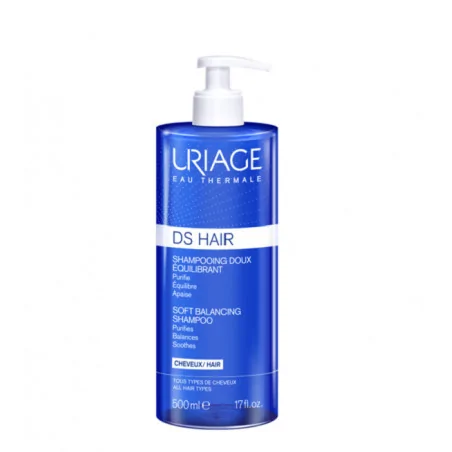 URIAGE DS HAIR SHAMPOOING DOUX ÉQUILIBRANT 500ML