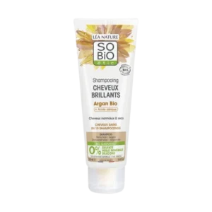 SO BIO SHAMPOING CHEVEUX BRILLANTS ARGAN 250ML