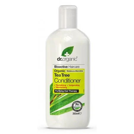 DR.ORGANIC APRÈS-SHAMPOING TEA TREE 265ML