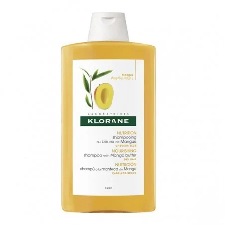 KLORANE BEURRE DE MANGUE SHAMPOOING TRAITANT NUTRITIF 400ML