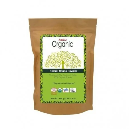 RADICO ORGANIC HAIR COLOR HIRBAL HENNA POWDER