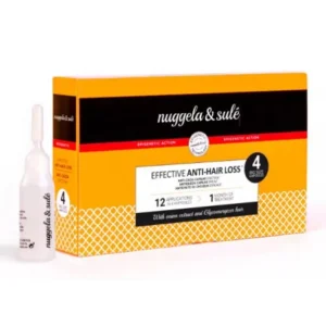 NUGGELA & SULÉ – PACK 4 AMPOULES EFFICACES CONTRE LA PERTE DE CHEVEUX