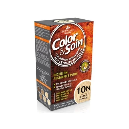 LES 3 CHENES COLOR&SOIN BLOND PLATINE 10N