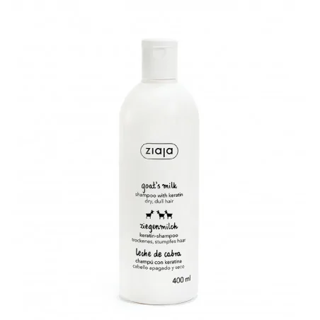 ZIAJA SHAMPOOING À LA KERATINE GOAT'S 400ML