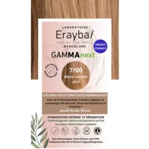 ERAYBA GAMMA NEXT COLORATION 7/00 BLOND NATURAL COLORATION HYDRATANTE PERMANENTE