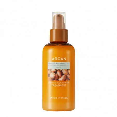 NATURE REPUBLIC ARGAN ESSENTIAL HAIR NO WASH TREATMENT 160ML