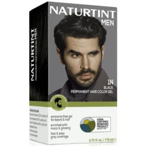 NATURTINT COLORATION PERMANENTE POUR CHEVEUX POUR HOMMES 1N NOIR