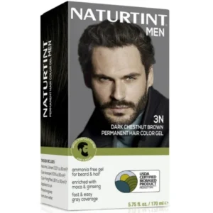 NATURTINT COLORATION PERMANENTE POUR CHEVEUX POUR HOMMES 3N CHÂTAIN FONCÉ