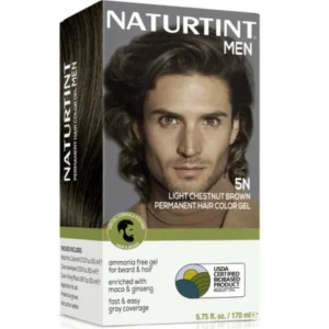 NATURTINT COLORATION PERMANENTE POUR CHEVEUX POUR HOMMES 5N CHÂTAIN CLAIR