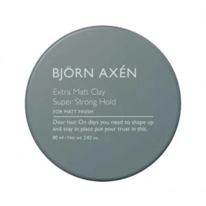 BJORN AXEN EXTRA MATT CLAY SUPER STRONG HOLD 80 ML