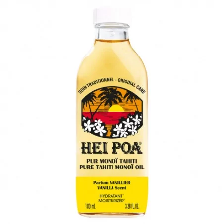 HEI POA SOINS TRADITIONNELES MULTI-USAGE PUR MONOÏ TAHITI-PARF VANILLIER 100ML