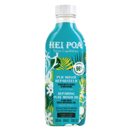HEI POA PUR MONOI RÉPARATEUR CHEVEUX SECS ET ABIMÉS 100ML