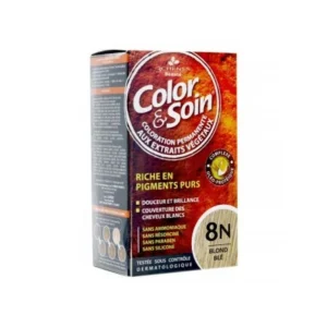 LES 3 CHENES COLOR&SOIN COLORATION PERMANENTE BLOND BLE 8N