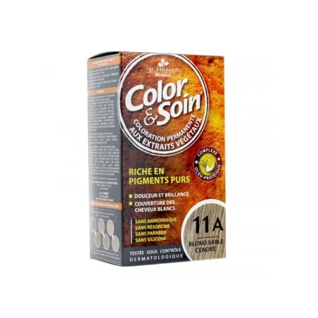 LES 3 CHENES COLOR&SOIN BLOND SABLE CENDRE 11A