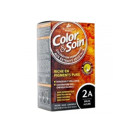 LES 3 CHENES COLOR&SOIN BRUN AZURE 2A