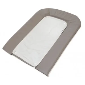 CANDIDE MATELAS À LANGER PVC GRIS AVEC ÉPONGE PRESSIONNÉE + 1 ÉPONGE BLANCHE - 153261