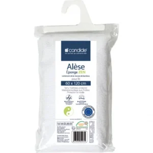 CANDIDE ALESE EPONGE BLANC POUR LIT 70*140 CM - 232005