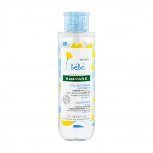 KLORANE - EAU NETTOYANTE SANS RINÇAGE AU CALENDULA APAISANT - BÉBÉ - PEAU NORMALE 500 ML
