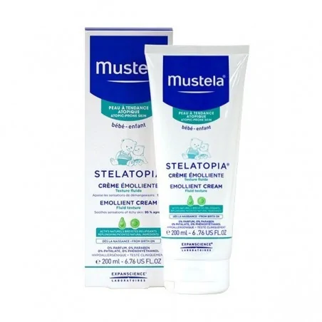 MUSTELA STELATOPIA CREME EMOLLIENTE 200ML PEAUX SÈCHES