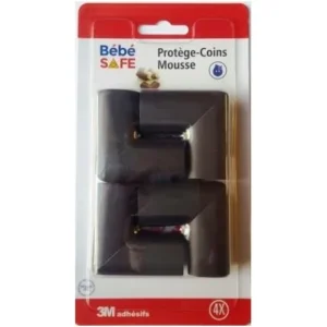 BEBE SAFE PROTEGE COINS MOUSSE MARRON ( 4PCS) - 90009252M