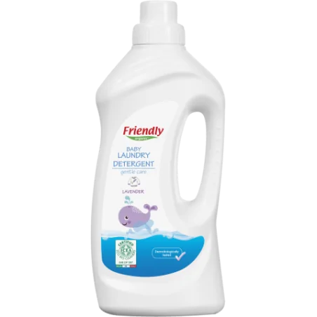 FRIENDLY BABY LIQUIDE LESSIVE 100% NATUREL 1L LAVANDE