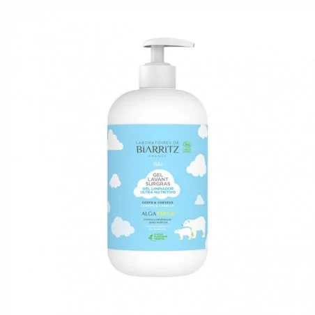 BIARRITZ ALGA NATIS GEL LAVANT SURGRAS CERTIFIÉ BIO 500ML