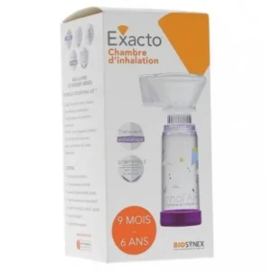 BIOSYNEX EXACTO CHAMBRE D'INHALATION 9 MOIS - 6 ANS