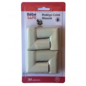 BÉBÉ SAFE PROTEGE COINS MOUSSE BLANC (4 PCS) - 90009252B